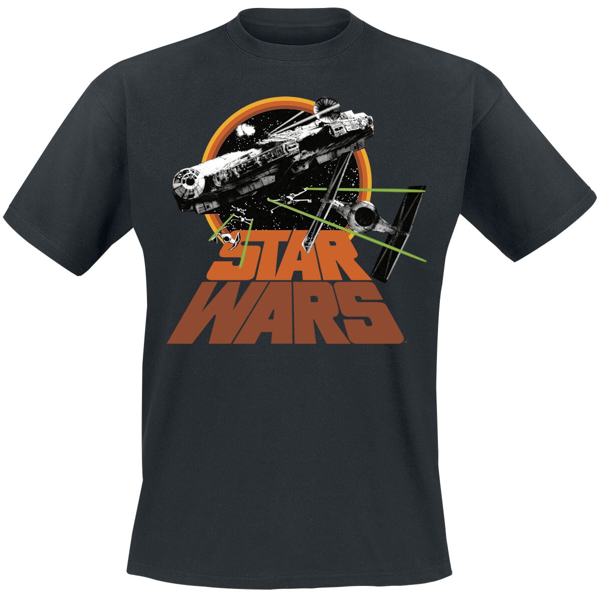 4055585553201 - Galactic Battle T-Shirt schwarz in XXL