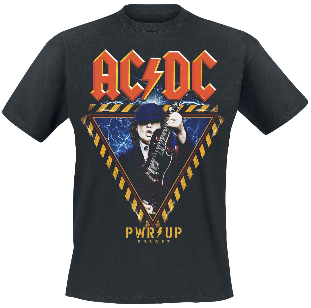 4055585563439 - AC DC PWRUP European Tour 2024 T-Shirt schwarz in S