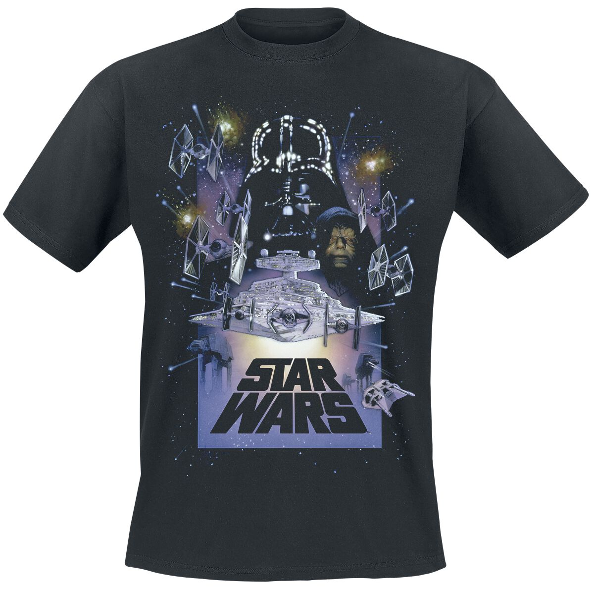 4055585564443 - The Empire Strikes Back T-Shirt schwarz in M