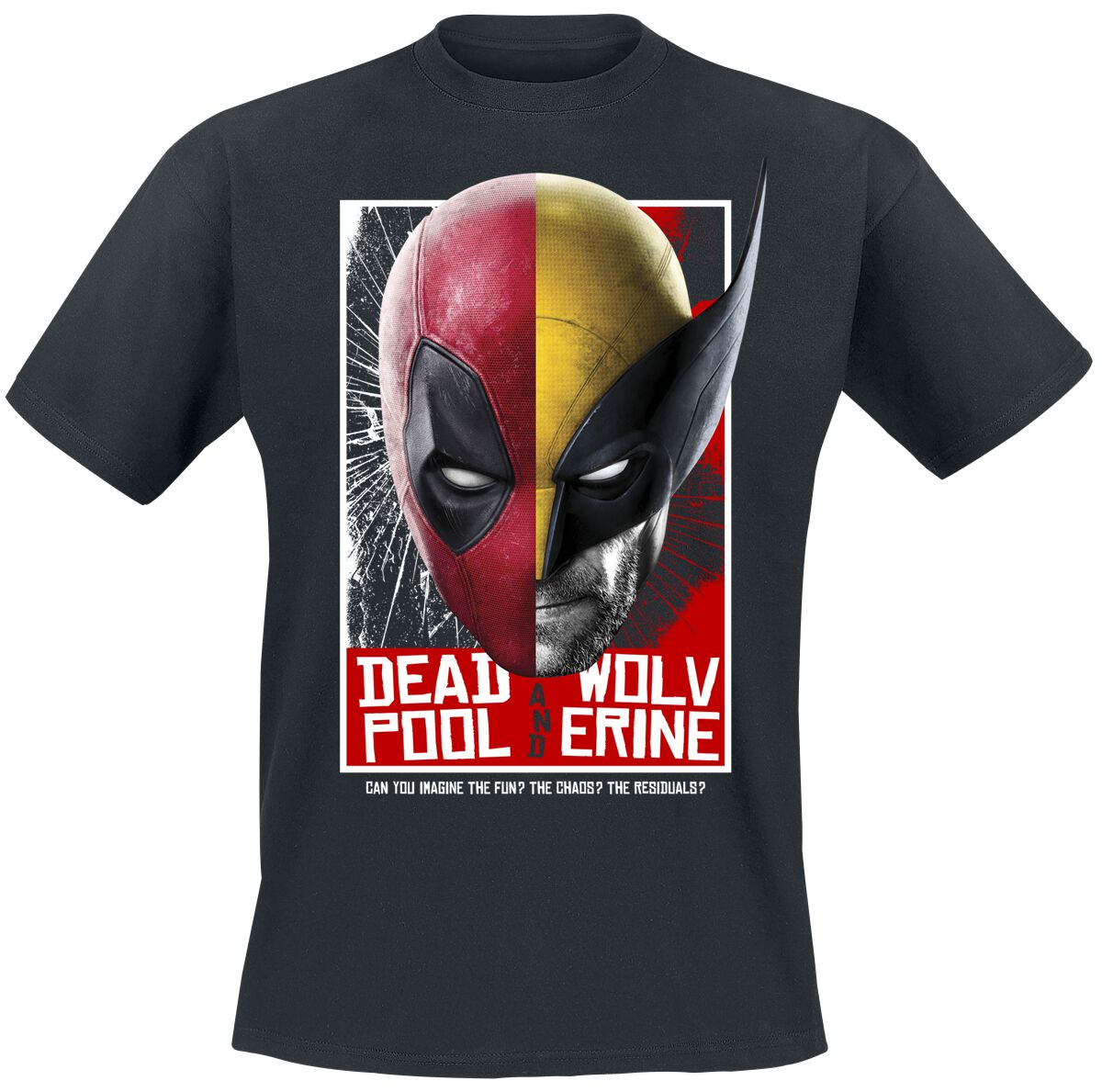 4055585564634 - And Wolverine - Team Up T-Shirt schwarz in S