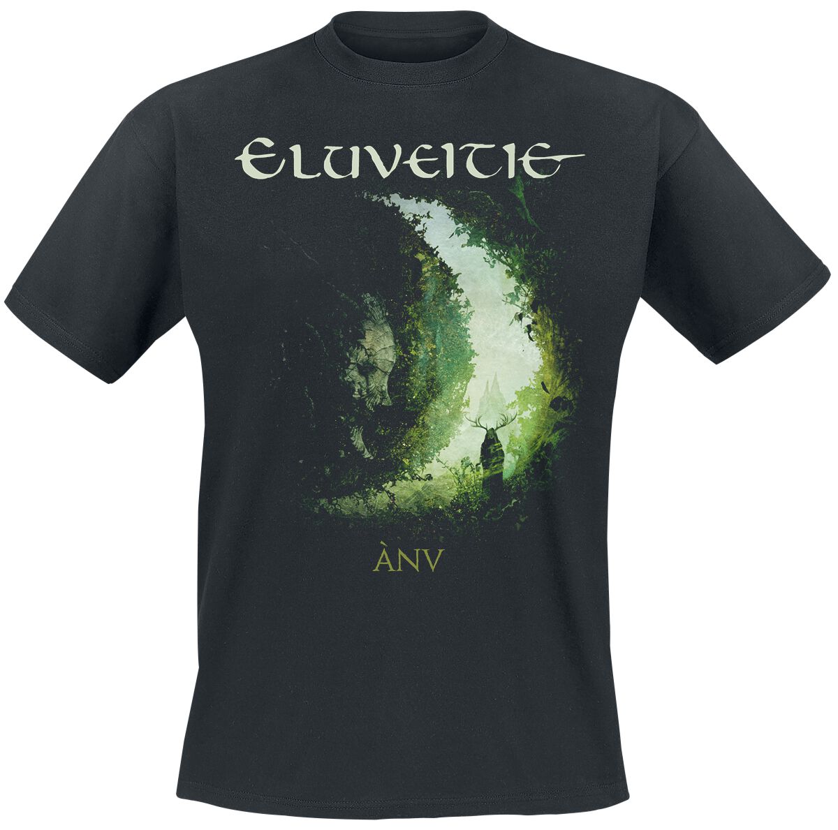 4055585566065 - Anv Cover T-Shirt schwarz in M 4055585566065 - Anv Cover T-Shirt schwarz in M