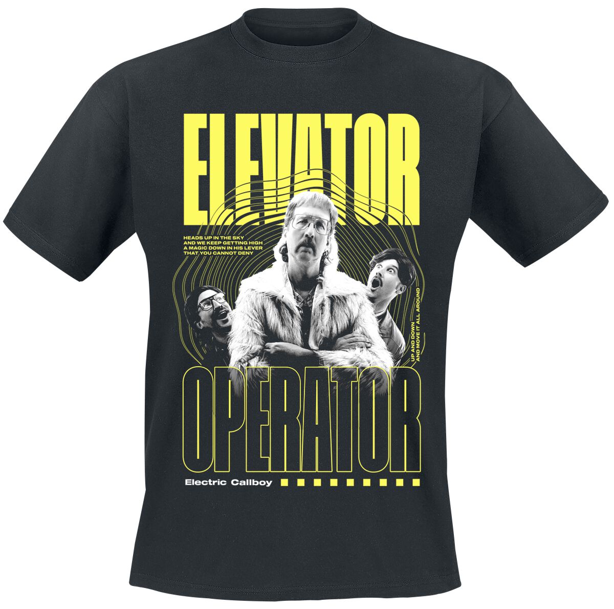 4055585566577 - Elevator Operator T-Shirt schwarz in L