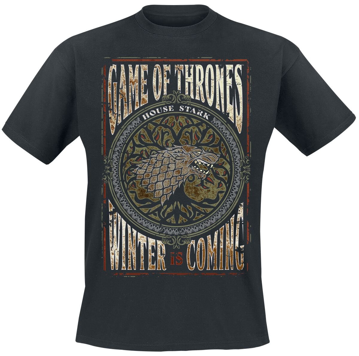4055585574374 - Winter Is Coming T-Shirt schwarz in M