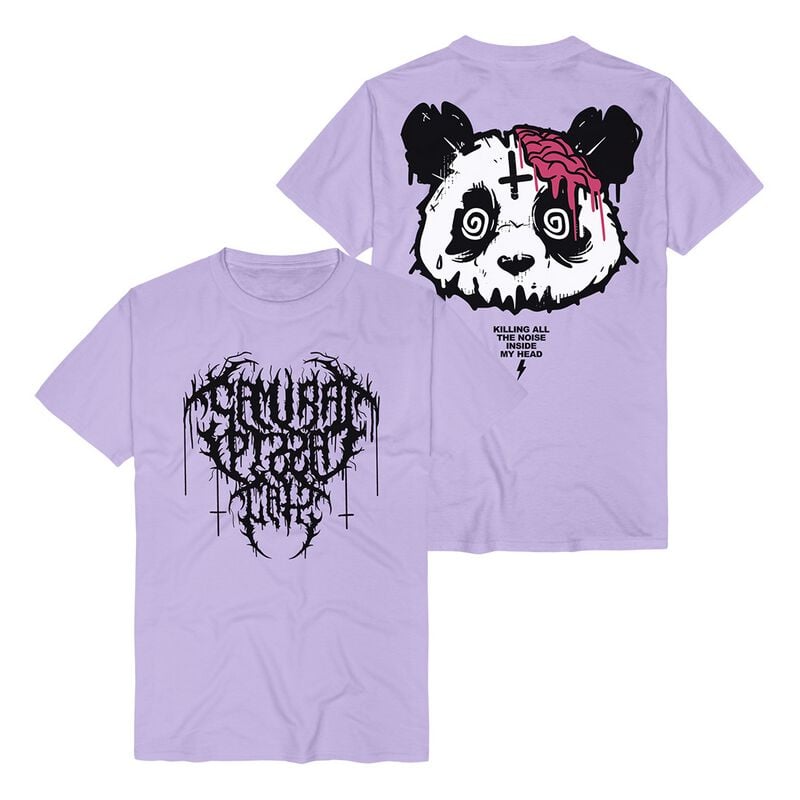 4055585581518 - Killing All The Noise T-Shirt flieder in S 4055585581518 - Killing All The Noise T-Shirt flieder in S