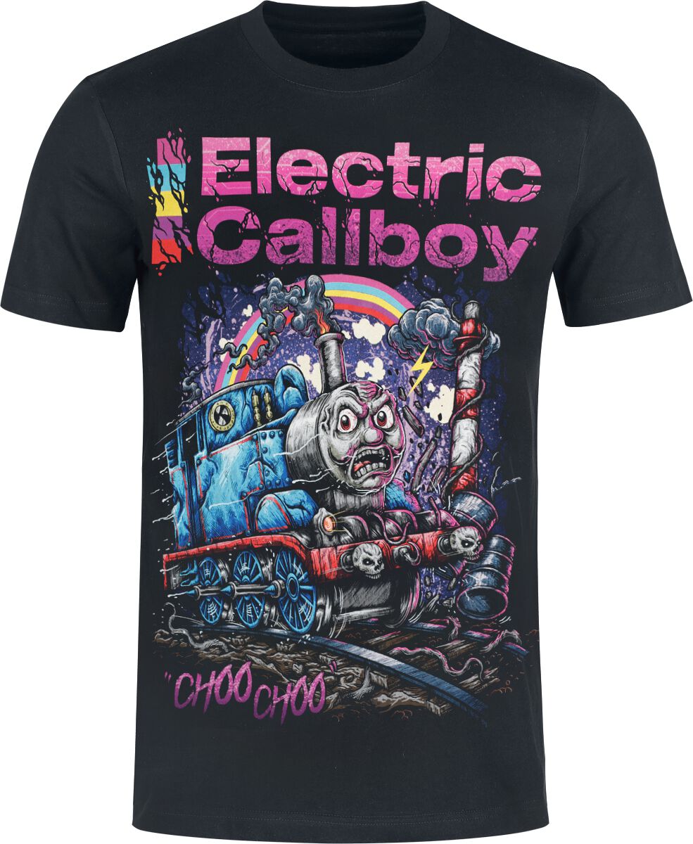4055585587961 - Choo Choo Heavyweight T-Shirt schwarz in 4XL 4055585587961 - Choo Choo Heavyweight T-Shirt schwarz in 4XL