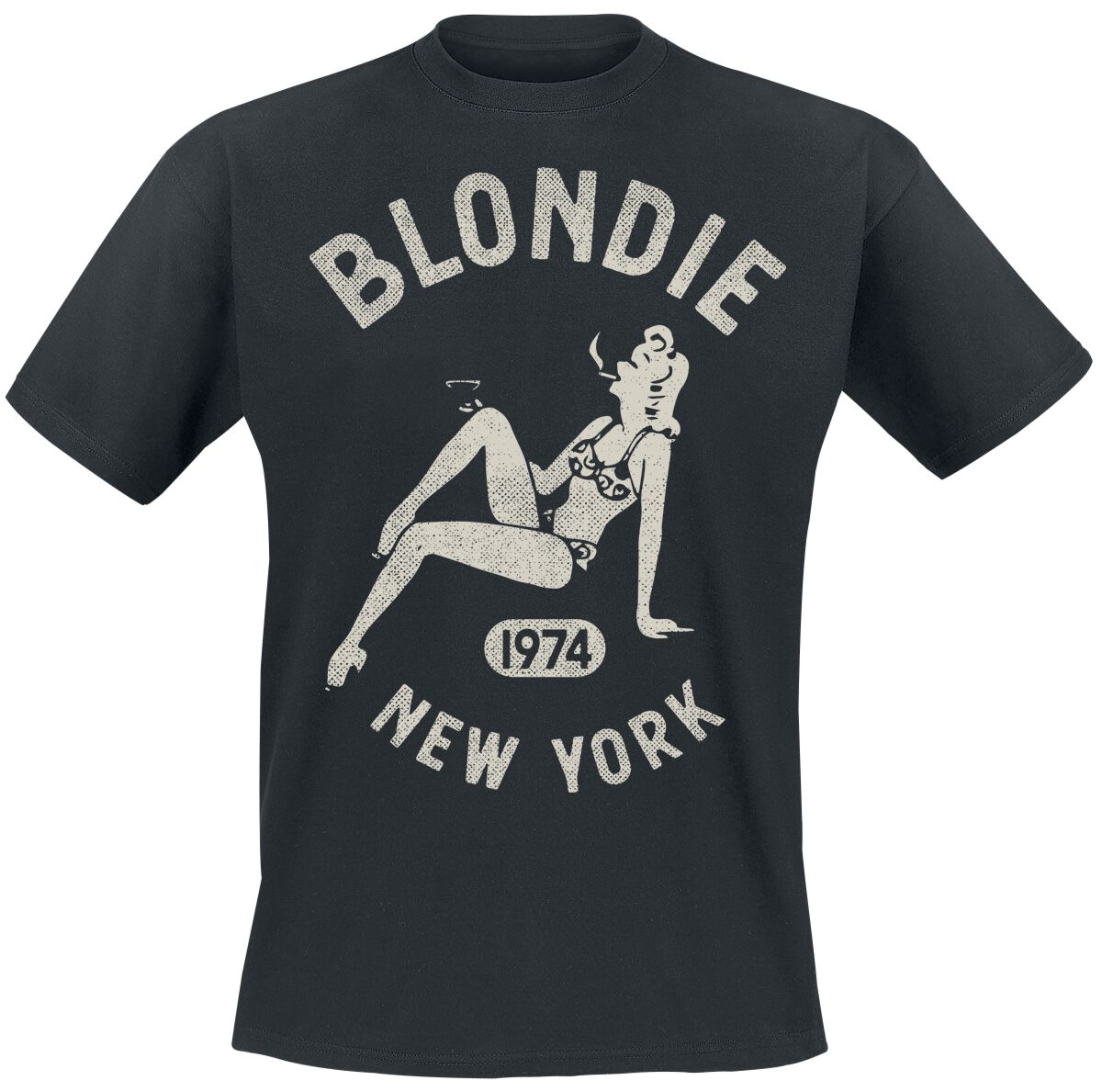 4055585588869 - Bar Girl 1984 T-Shirt schwarz in XXL 4055585588869 - Bar Girl 1984 T-Shirt schwarz in XXL