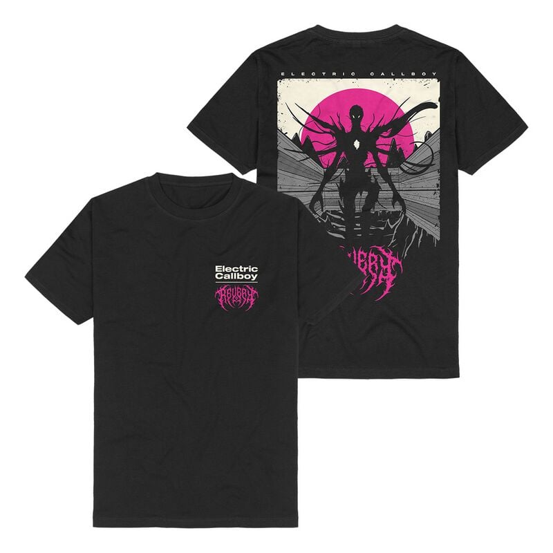 4055585589965 - Revery Creature T-Shirt schwarz in 3XL
