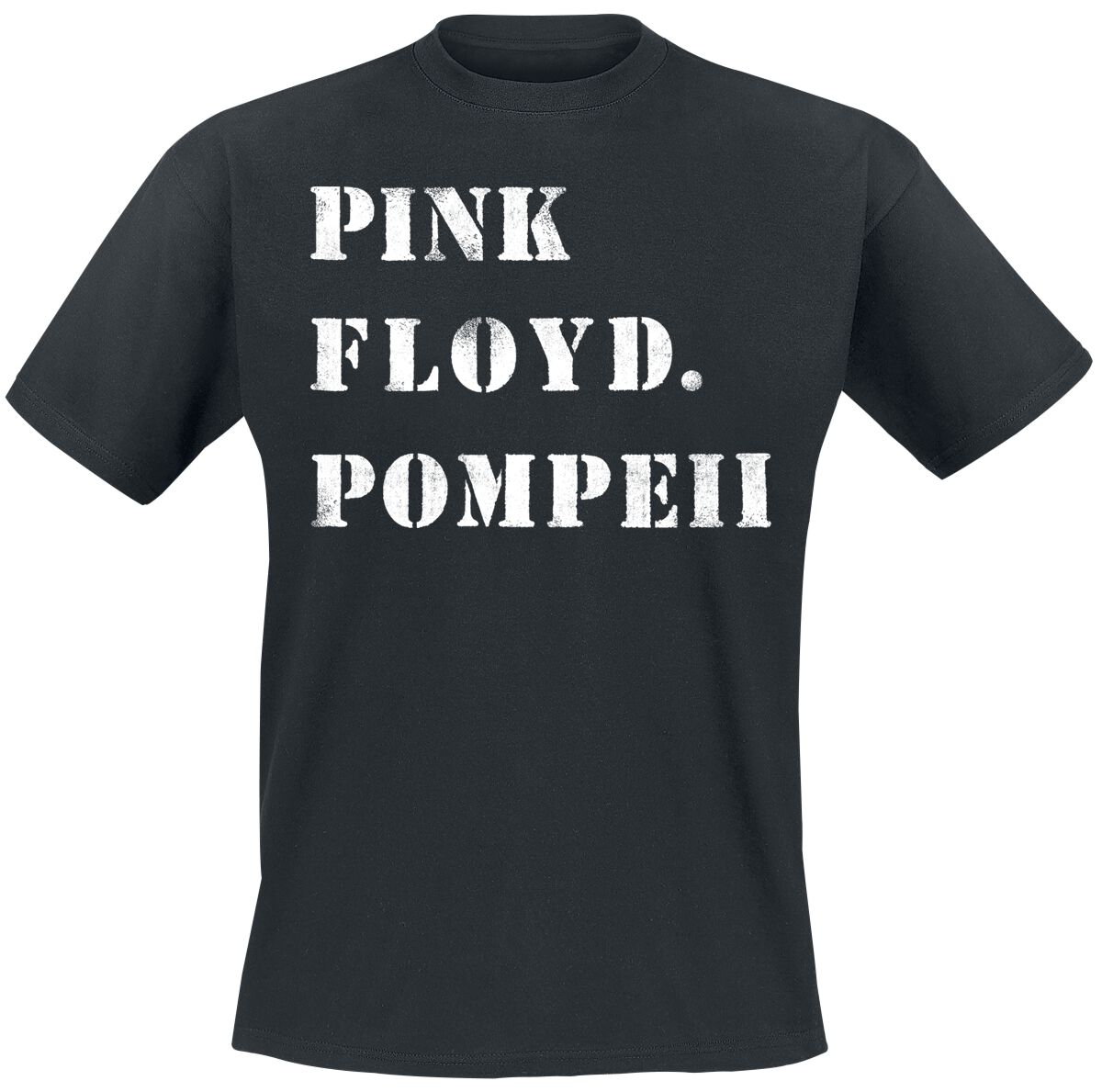 4055585594563 - Pompeii Stencil T-Shirt schwarz in 3XL