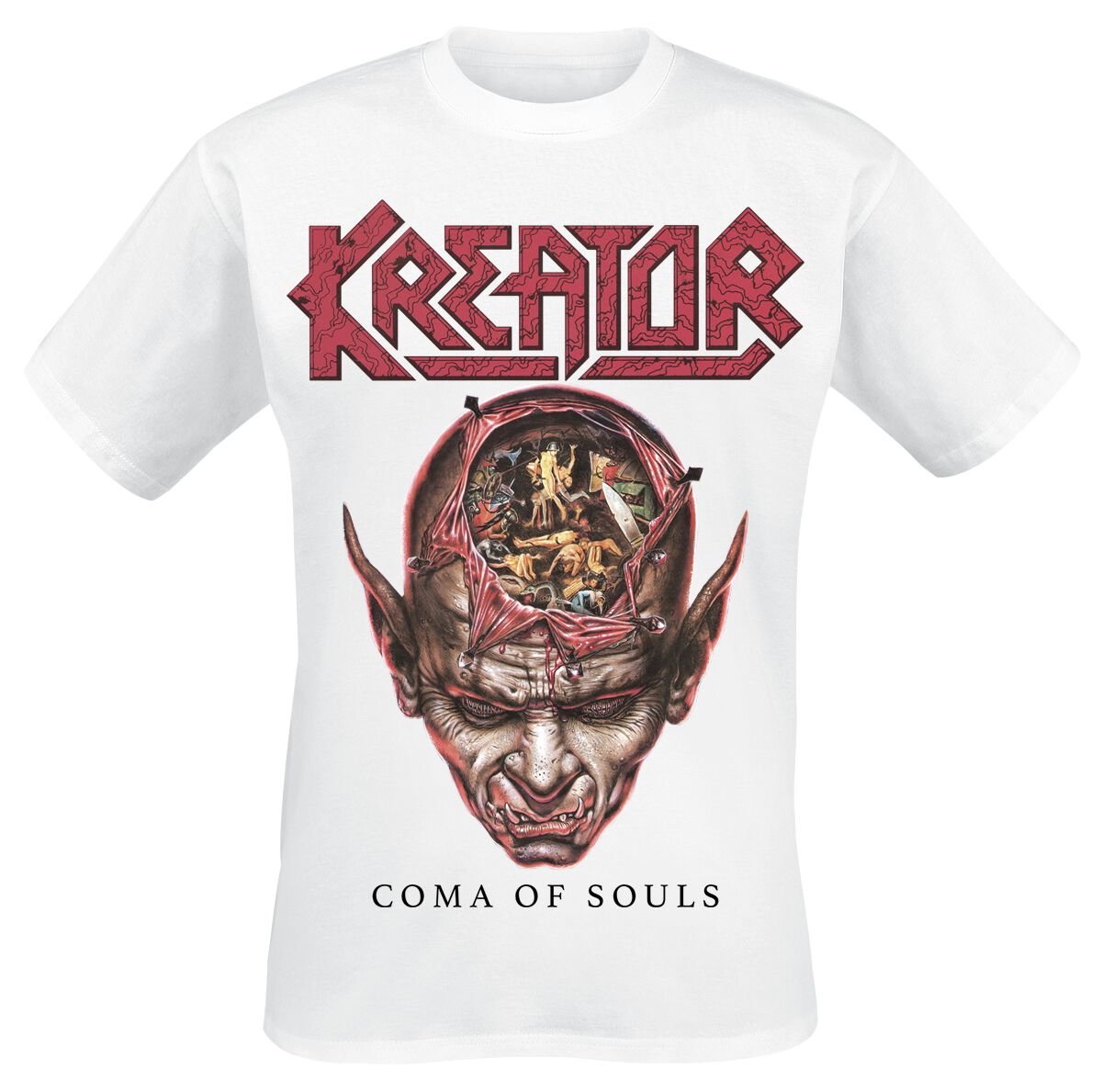 4055585605528 - Coma of souls T-Shirt weiß in L 4055585605528 - Coma of souls T-Shirt weiß in L
