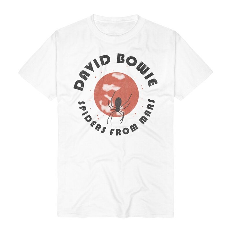4055585606280 - Spiders From Mars T-Shirt weiß in S 4055585606280 - Spiders From Mars T-Shirt weiß in S
