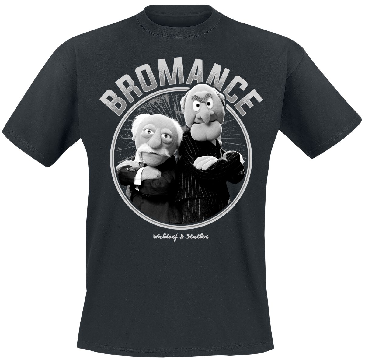4055585606464 - Bromance T-Shirt schwarz in M