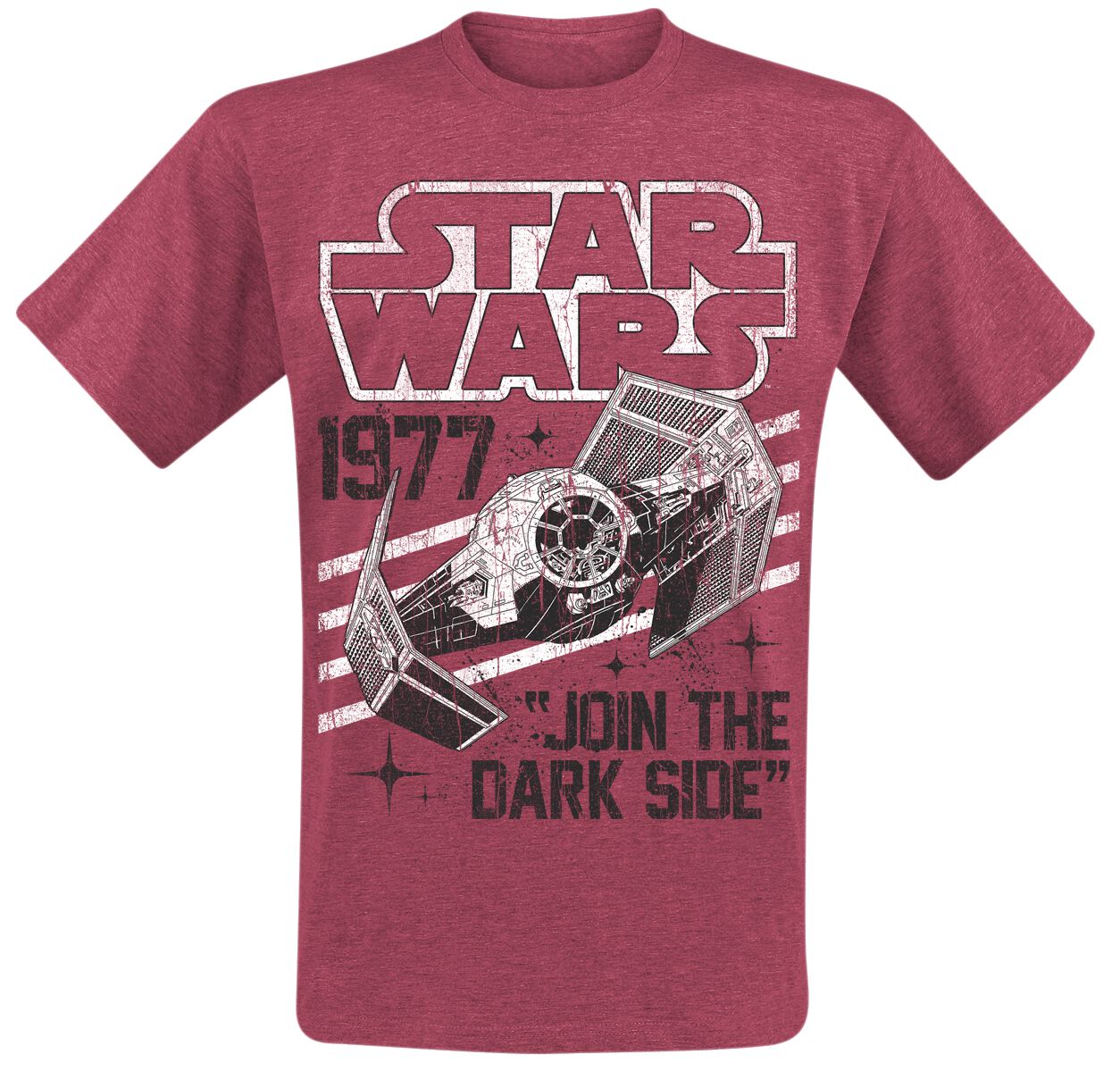4055585923080 - Dark Side Tie Fighter T-Shirt rot in XL