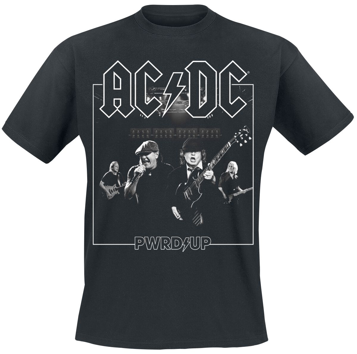 4055585928580 - AC DC PWRDUP Live T-Shirt schwarz in 5XL