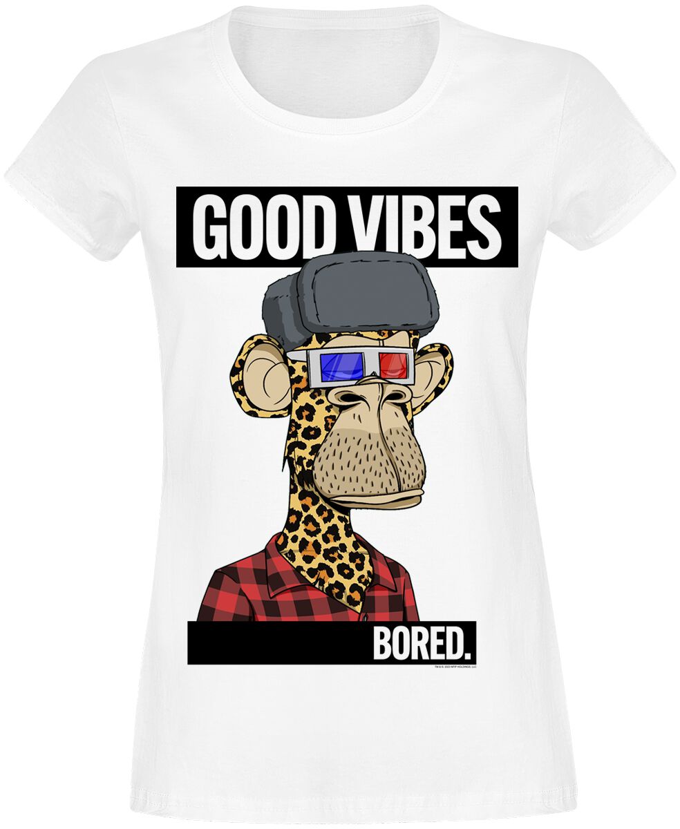 4055585934192 - Good Vibes T-Shirt weiß in XL