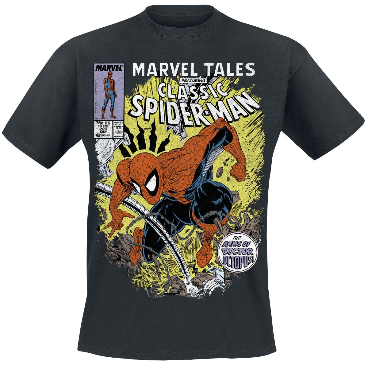 4055585944795 - Comic Battle T-Shirt schwarz in 4XL