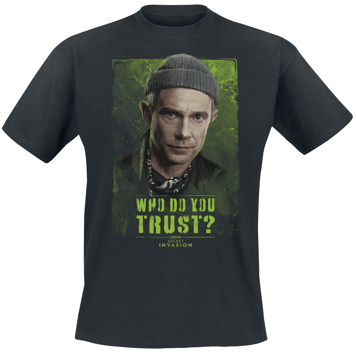 4055585957153 - Who Do You Trust? Everett T-Shirt schwarz in S