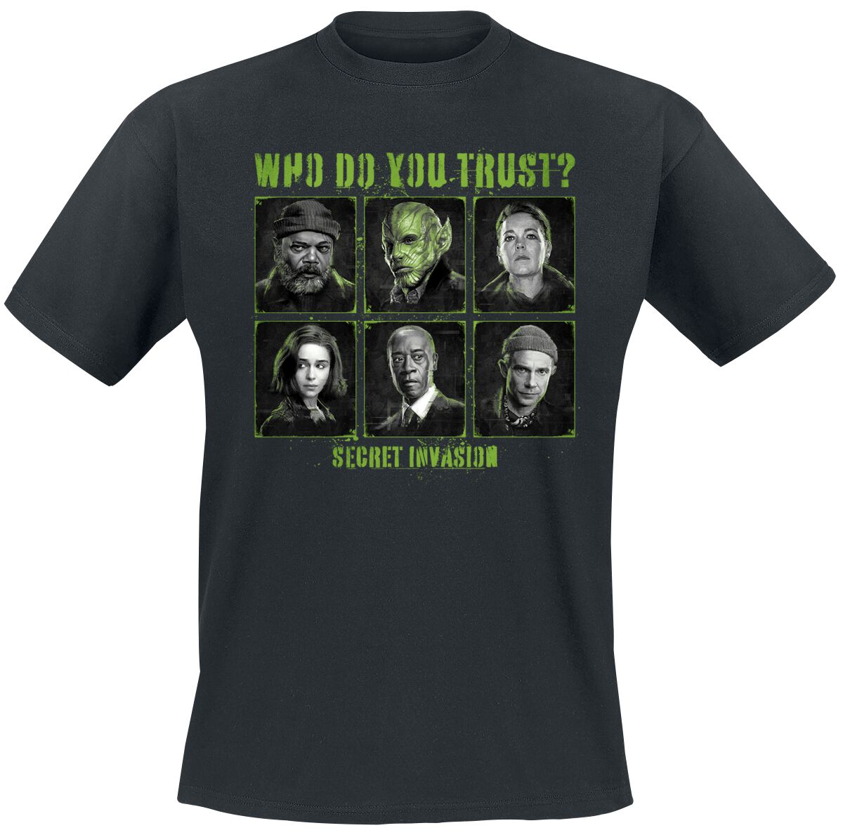 4055585958297 - Who Do You Trust? T-Shirt schwarz in S