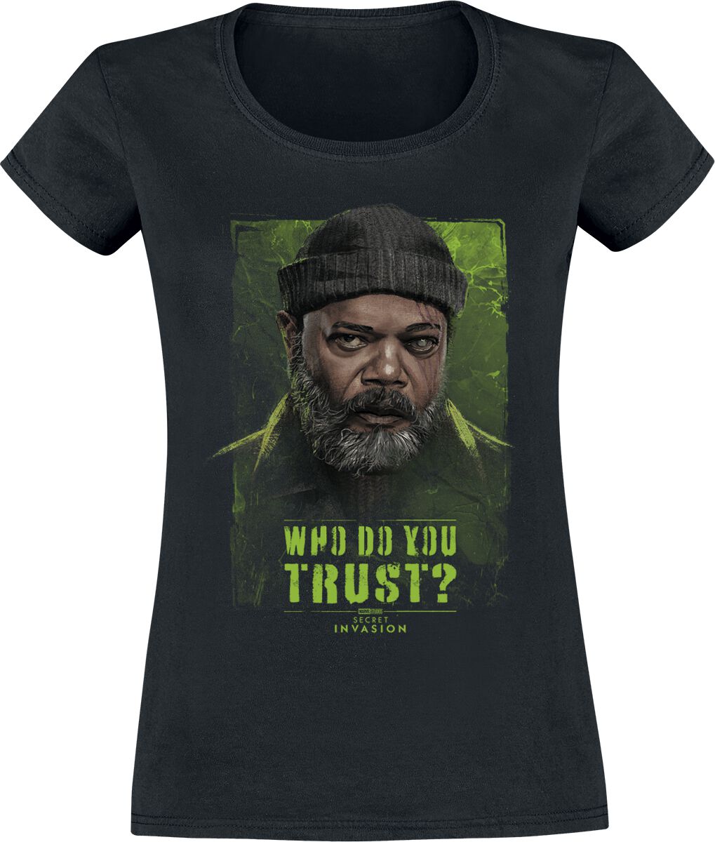 4055585958808 - Trust Nick Fury T-Shirt schwarz in S