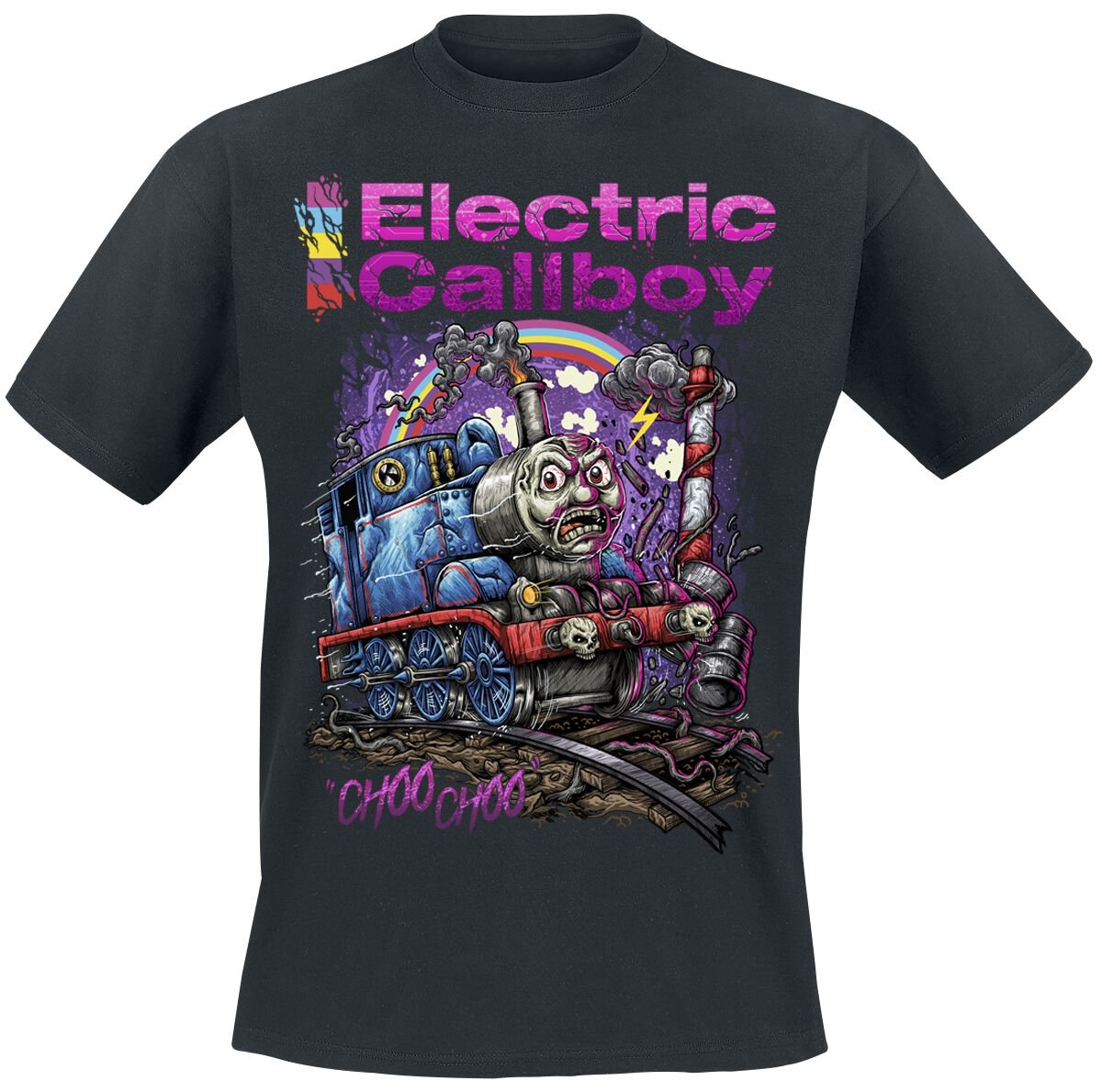 4055585968609 - Choo Choo T-Shirt schwarz in XL