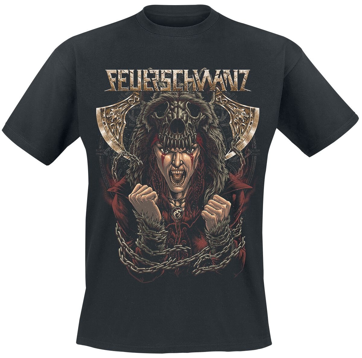 4055585972736 -  T-Shirt schwarz in XXL