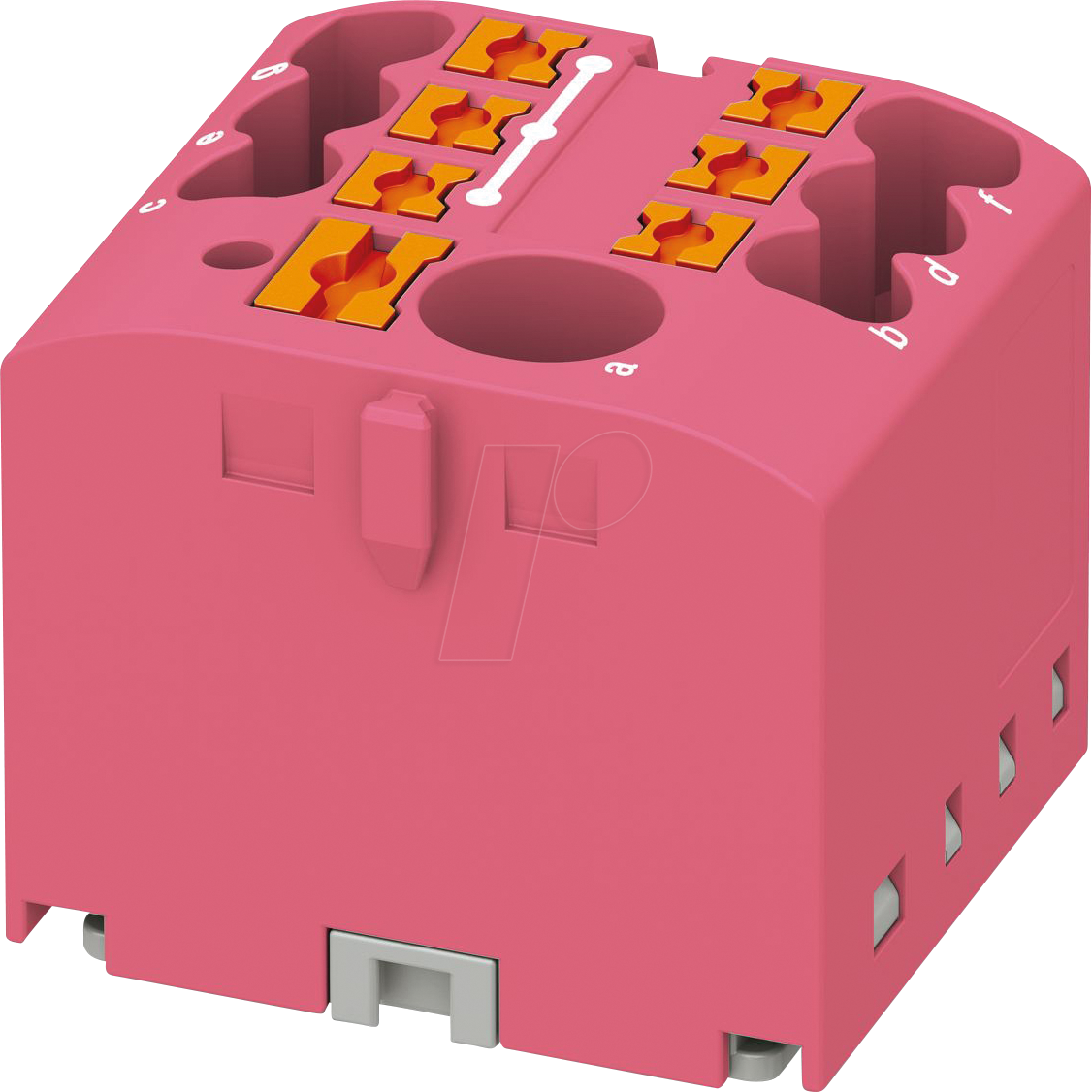 4055626392424 - PHOE 3273347 - Verteilerblock - PTFIX 6 6X25 pink