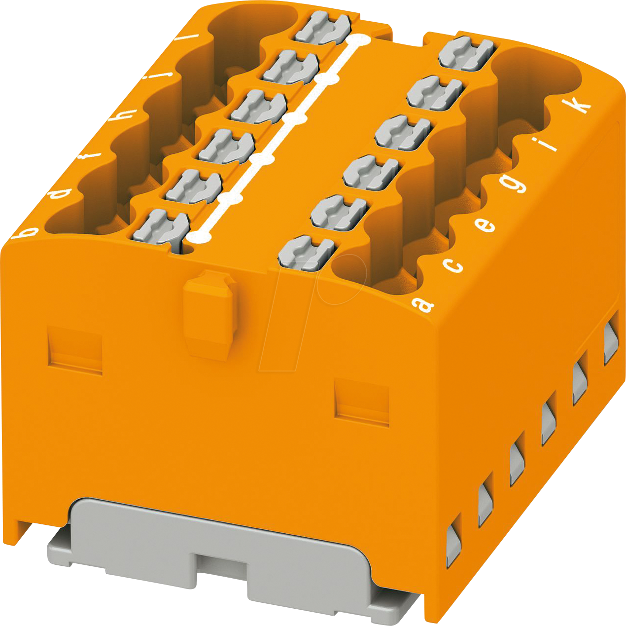 4055626432717 - PHOE 3002793 - Verteilerblock PTFIX 12x15 orange