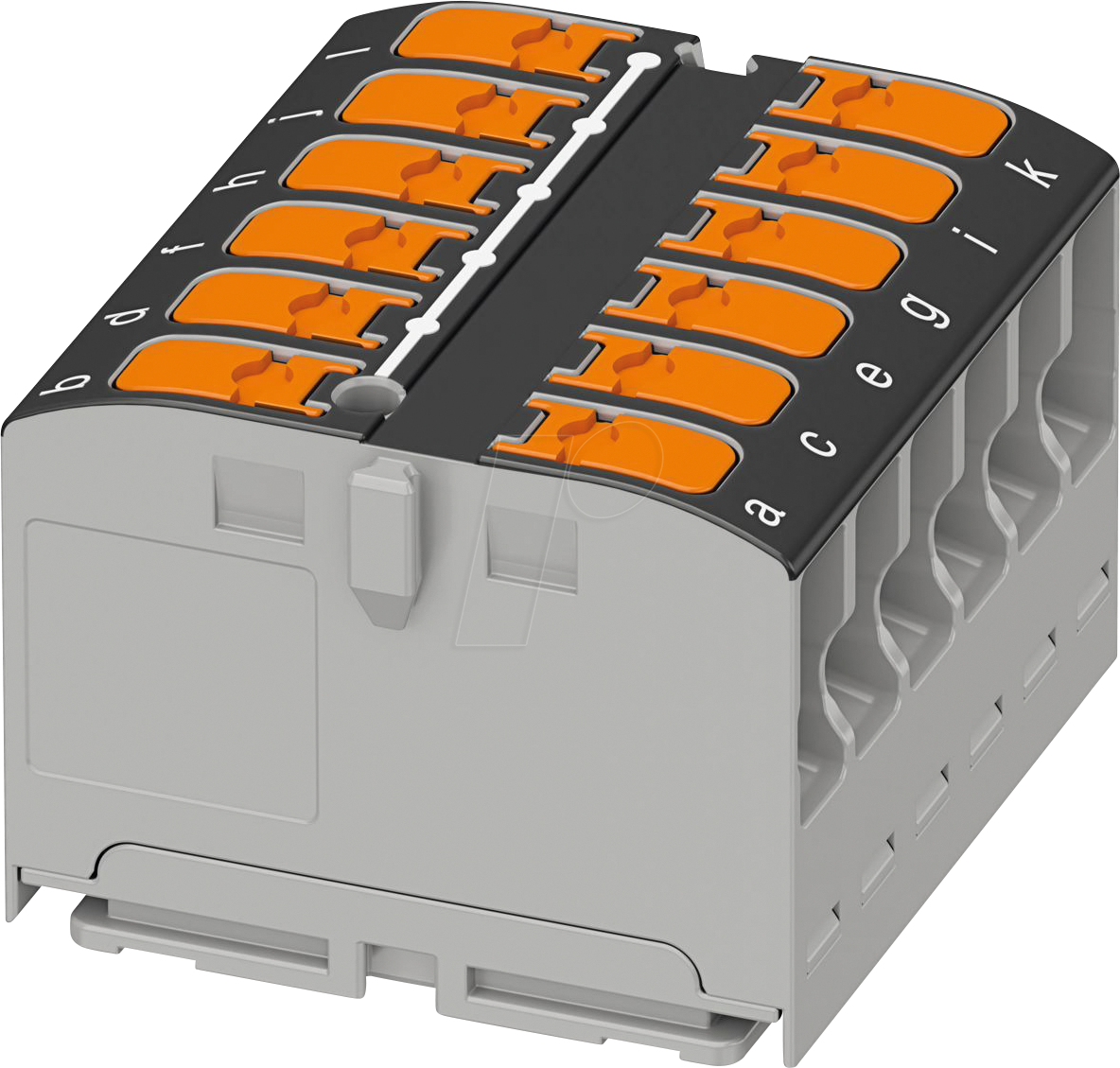 4055626506388 - PHOE 1019576 - Verteilerblock - PTVFIX 12X25 schwarz