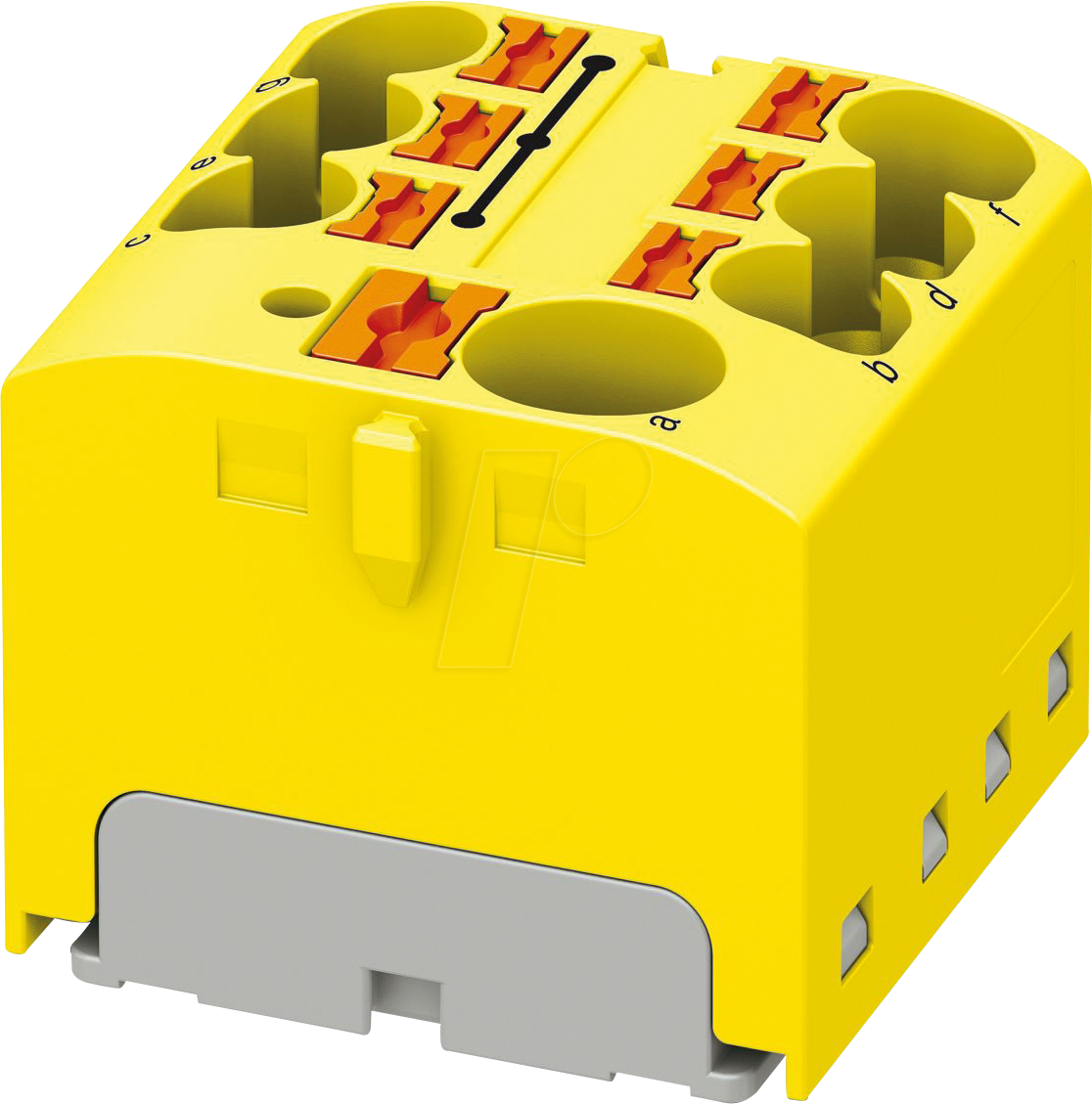 4055626668017 - PHOE 3273862 - Verteilerblock PTFIX 10 6X4 gelb 4055626668017 - PHOE 3273862 - Verteilerblock PTFIX 10 6X4 gelb