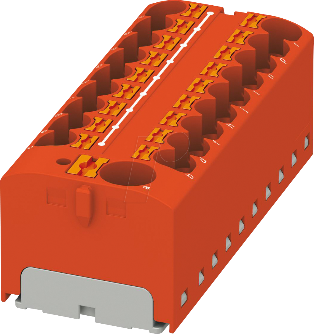 4055626668246 - PHOE 3273904 - Verteilerblock PTFIX 10 18X4 rot 4055626668246 - PHOE 3273904 - Verteilerblock PTFIX 10 18X4 rot