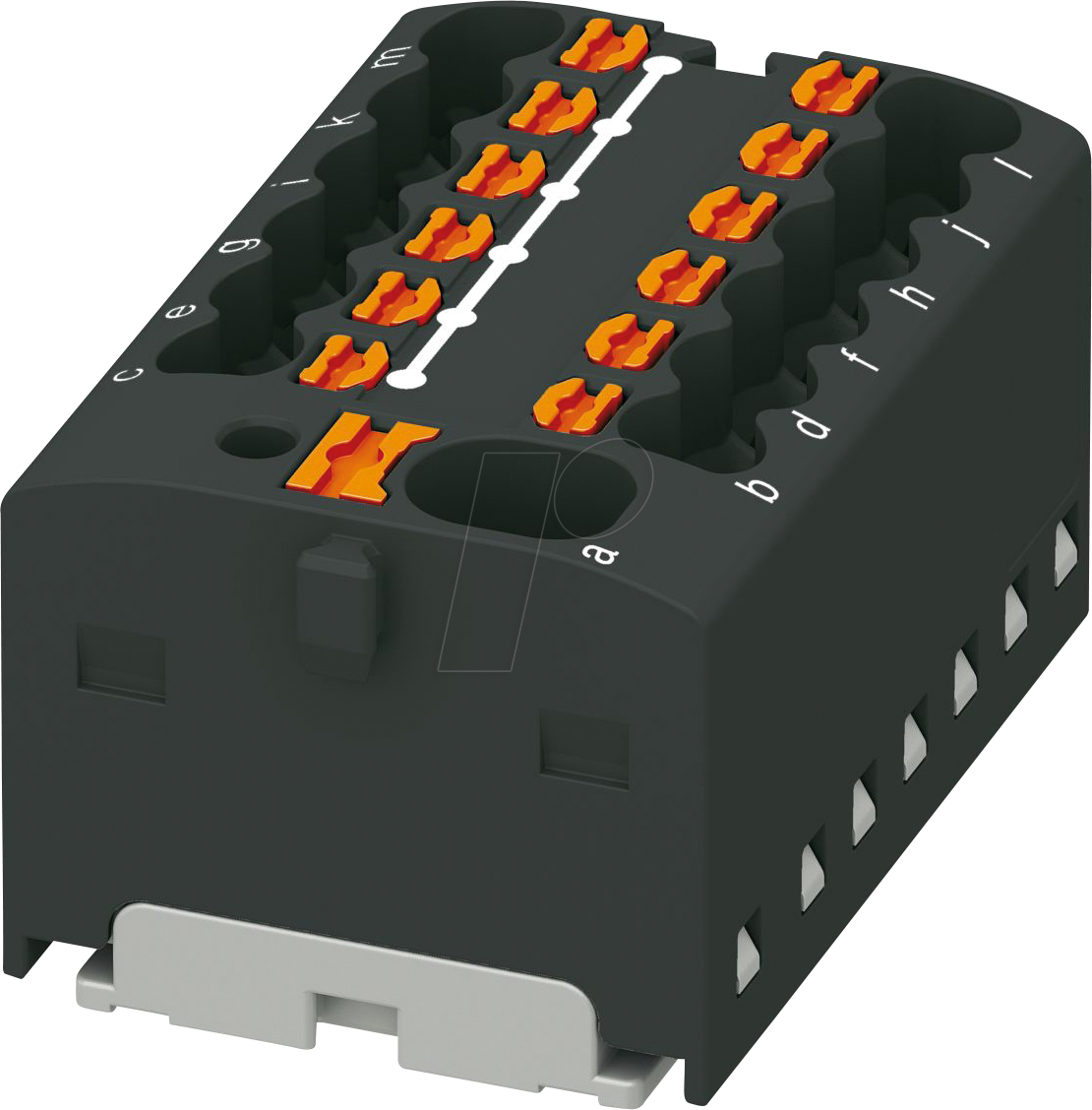 4055626668925 - PHOE 1046967 - Verteilerblock PTFIX 4 12x15 schwarz 4055626668925 - PHOE 1046967 - Verteilerblock PTFIX 4 12x15 schwarz