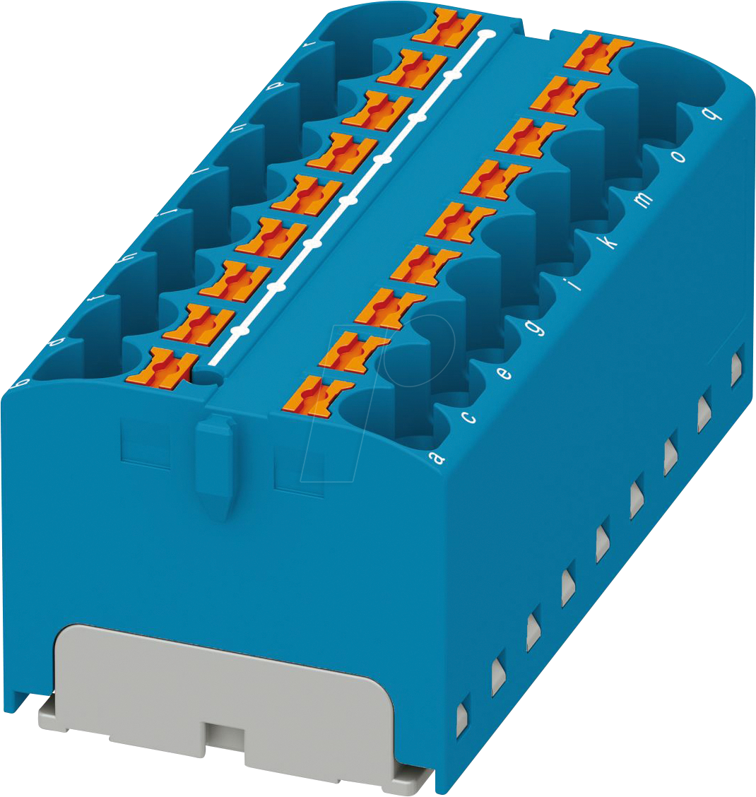 4055626714554 - PHOE 3273836 - Verteilerblock PTFIX 18X4 blau
