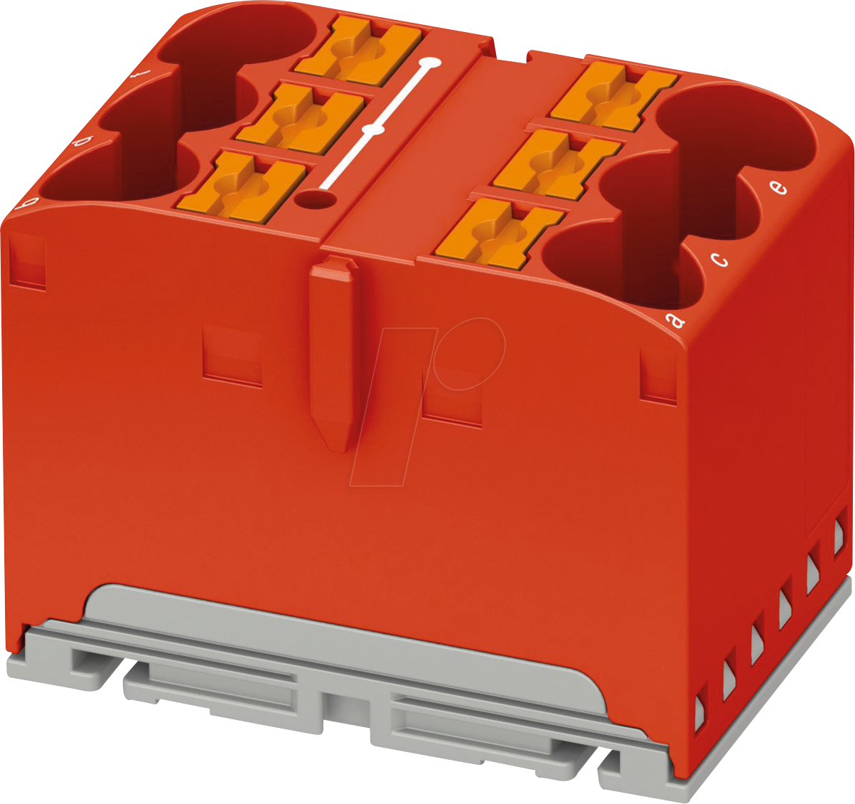 4055626812663 - PHOE 1082389 - Verteilerblock PTFIX 6X10 S rot 4055626812663 - PHOE 1082389 - Verteilerblock PTFIX 6X10 S rot