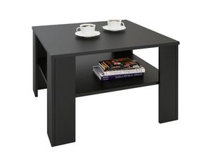 4055641940228 - Caro-möbel - Couchtisch felice in schwarz 68x68 cm