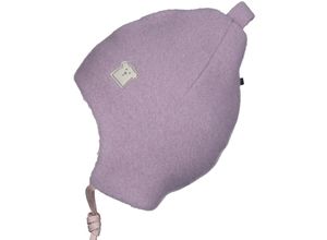 4055672192238 - PURE PURE BY BAUER - Baby-Zipfelmütze WARMERS in mauve Gr49