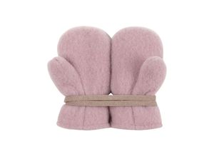 4055672233573 - PURE PURE BY BAUER - Wollfleece-Fäustlinge BABY in mauve Gr92 98