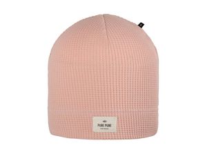 4055672244920 - PURE PURE BY BAUER - Beanie WAFFLE PIQUÉ in peach Gr45