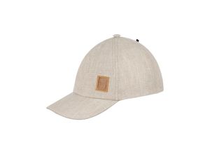 4055672245842 - PURE PURE BY BAUER - Basecap TERRA aus Leinen in natur Gr55