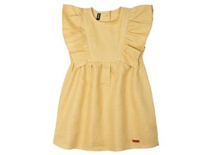 4055672259467 - PURE PURE BY BAUER - Leinen-Kleid VOLANTS in banana cream Gr86