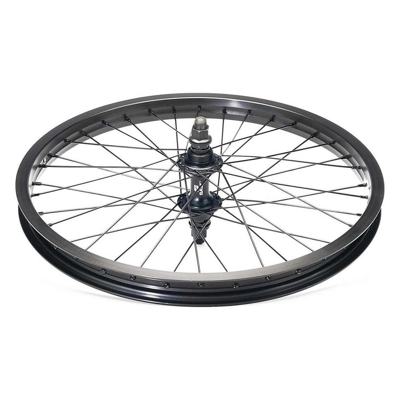 4055822006033 - Hinterrad Salt Rookie 18 Schwarz mit BEAM Aluminiumfelge und ROOKIE Nabe