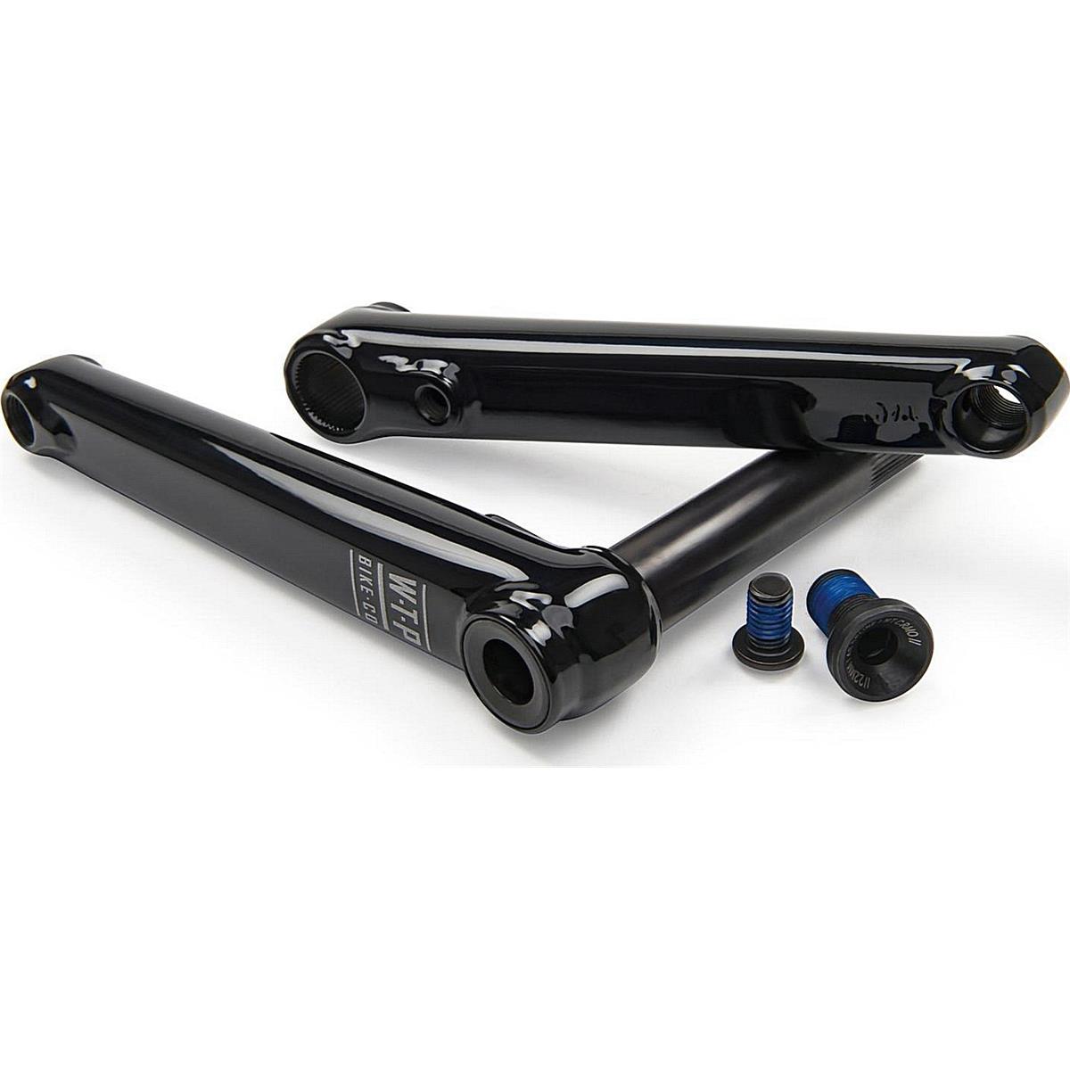 4055822015462 - WTP Crank Legacy 170mm Pedale Schwarz Glänzend - Innovatives Design für Radfahren