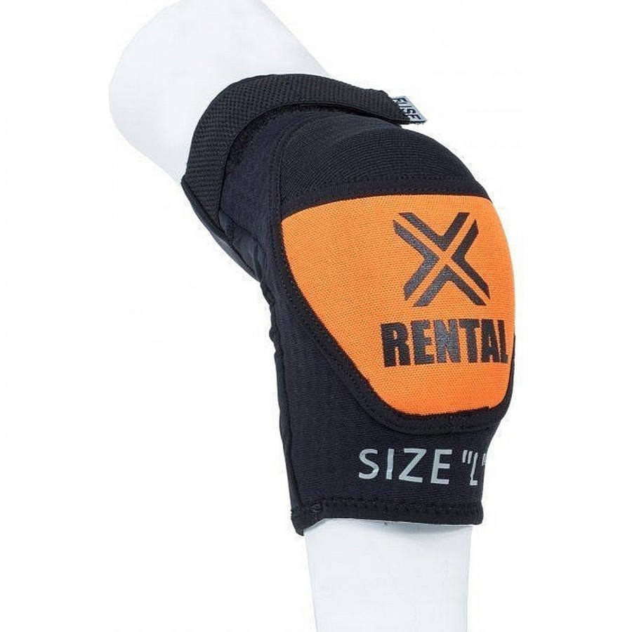 4055822055291 - Fuse Alpha-Rental XL Ellenbogenprotektor Schwarz-Orange für Skate und Bike Park 4055822055291 - Fuse Alpha-Rental XL Ellenbogenprotektor Schwarz-Orange für Skate und Bike Park
