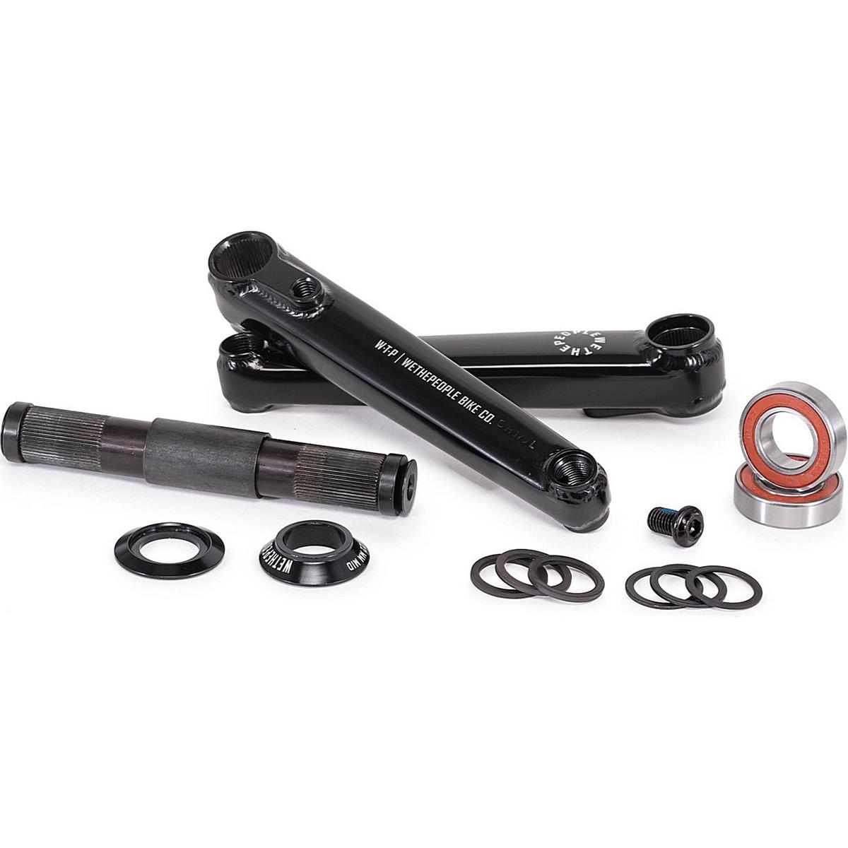 4055822063753 - WTP Crank Logic Kurbel 165 mm Schwarz Glänzend mit Kompaktlager Set