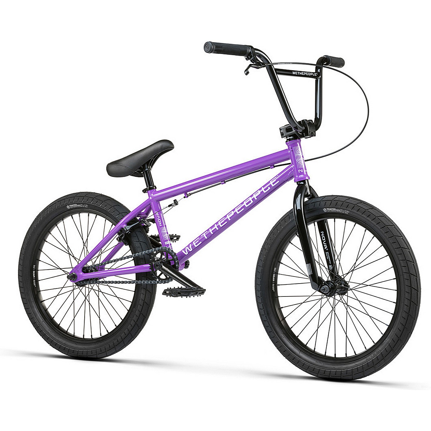 4055822506915 - BMX Fahrrad Nova MY2021 Lila 20 TT - Robuster Rahmen und ansprechendes Design