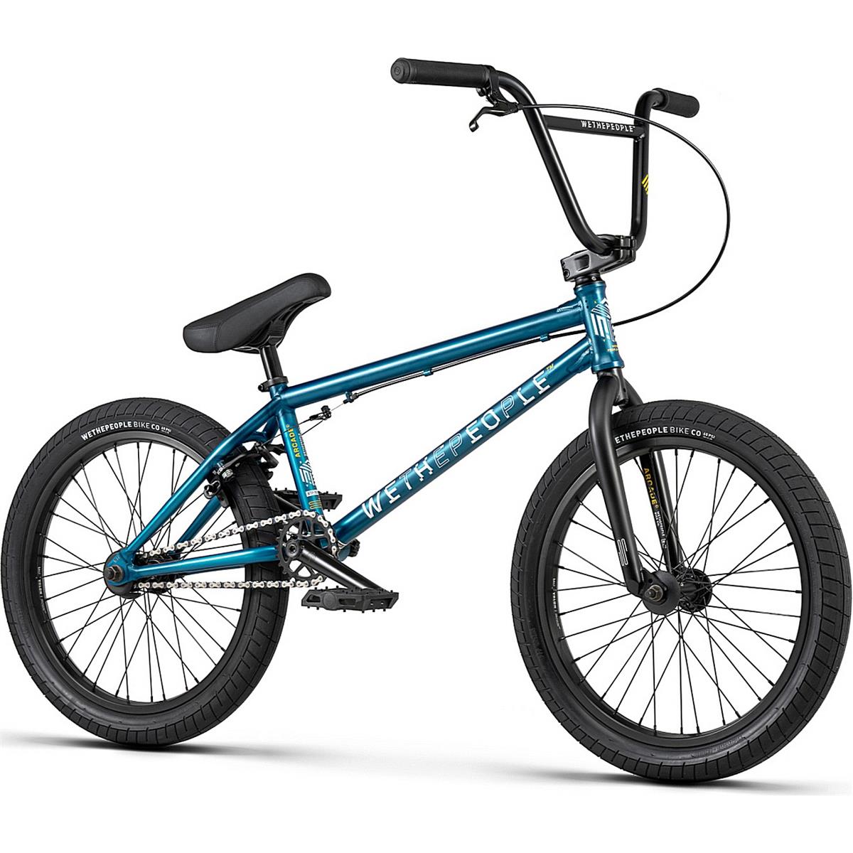 4055822517669 - BMX Fahrrad Arcade Short Trans Türkis 205 TT - Robuster Rahmen und ansprechendes Design