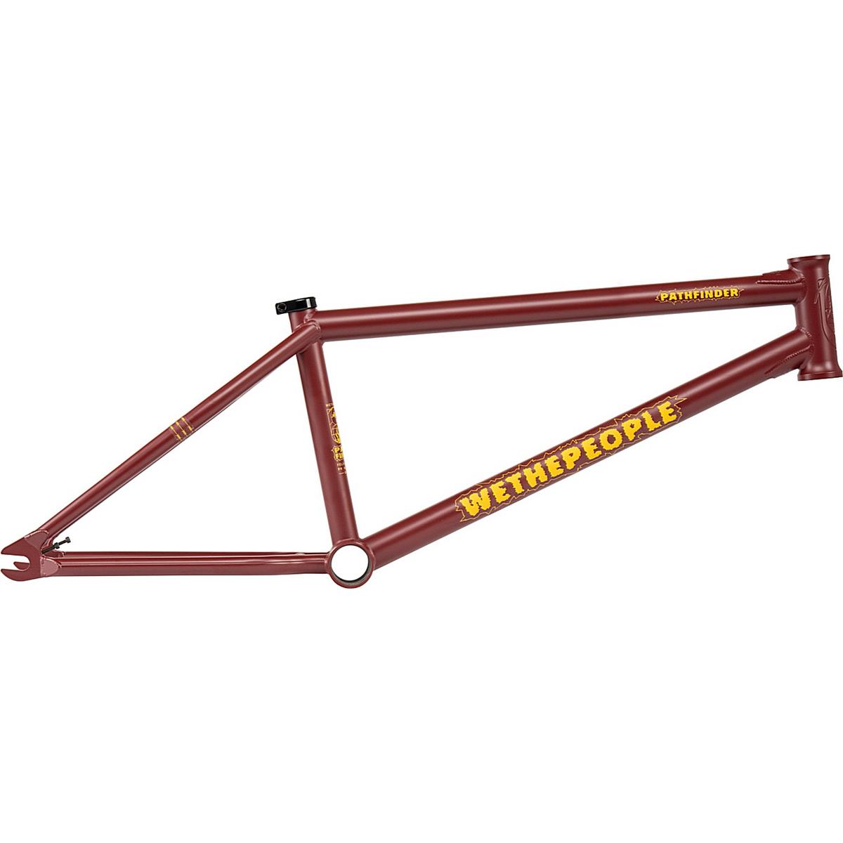 4055822524834 - Pathfinder Felix Prangenberg Rahmen 2075 TT CRMO 4130 Matt Bordeaux BMX