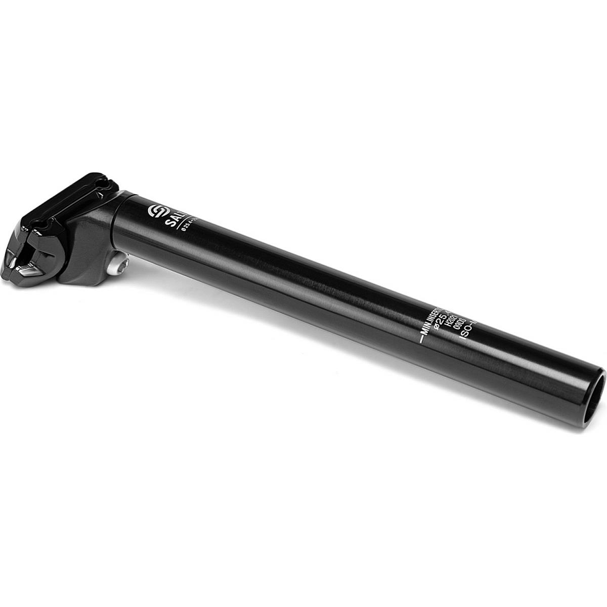 4055822529969 - Salt AM Rail Sattelstütze aus Aluminium Schwarz - 254 mm x 250 mm Mikroverstellung