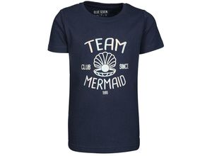 4055852815735 - - T-Shirt TEAM MERMAID in dunkelblau Gr92