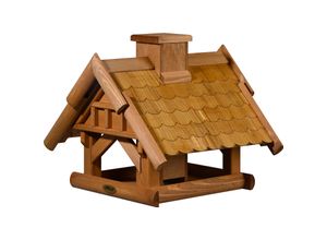 4055894201350 - dobar großes Vogelhaus Blätterfall für Ständermontage Vogelfutterhaus zum Aufstellen