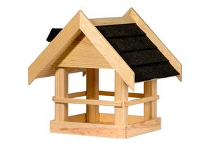 4055894211526 - dobar Vogelhaus Zwart aus Massivholz ca 40x345x235 cm