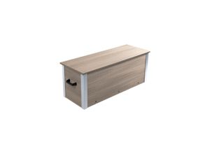 4055894583135 - dobar WPC Garten Auflagenbox Silbergrau